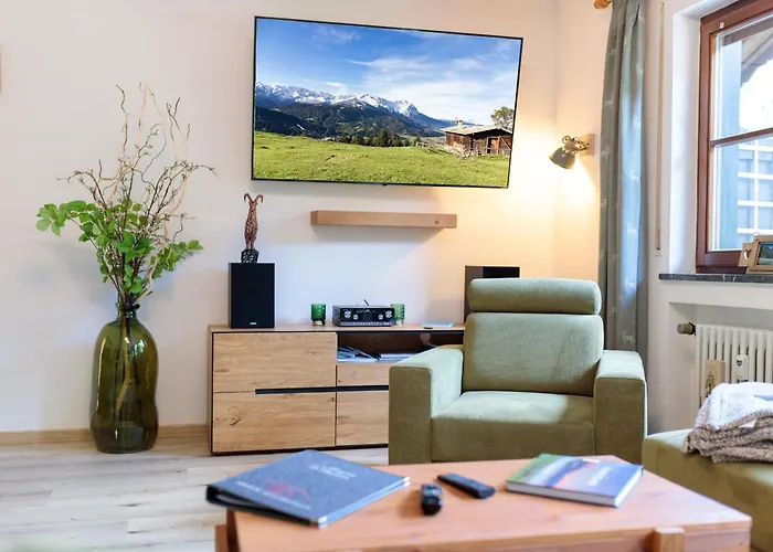 Apartment Alpspitzstubn - Ihr Wohlfuehlort Mit Bergpanorama
